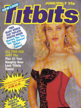 Titbits June 1990 magazine back issue Titbits magizine back copy 