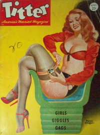 Titter April 1947 magazine back issue cover image