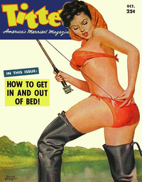 Titter October 1952 magazine back issue cover image