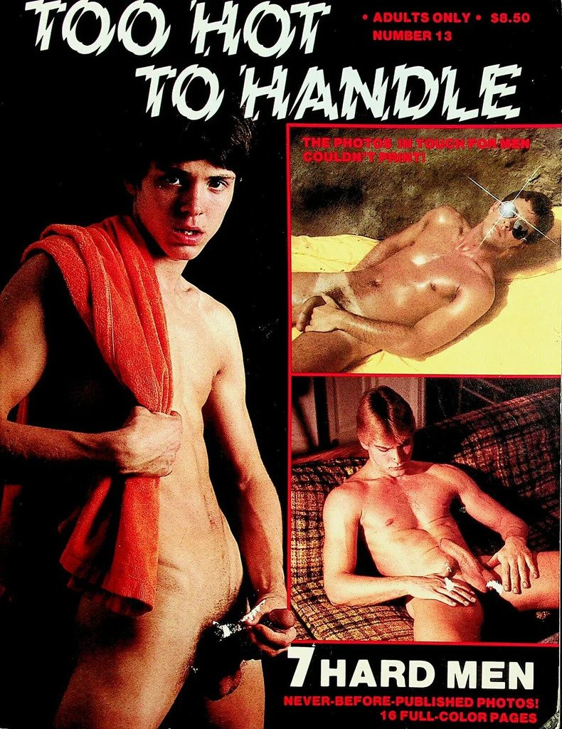 Too Hot to Handle # 13 magazine back issue Too Hot to Handle magizine back copy 