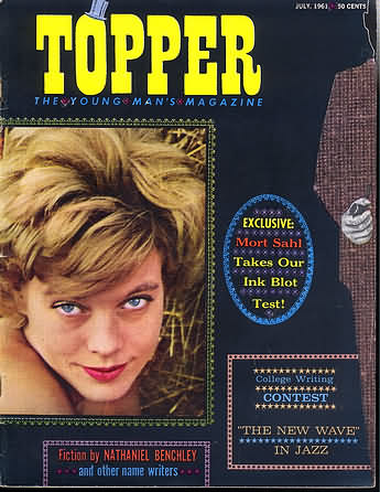 Topper July 1961 magazine back issue Topper magizine back copy 
