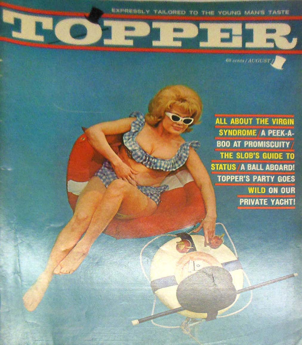 Topper August 1963 magazine back issue Topper magizine back copy 