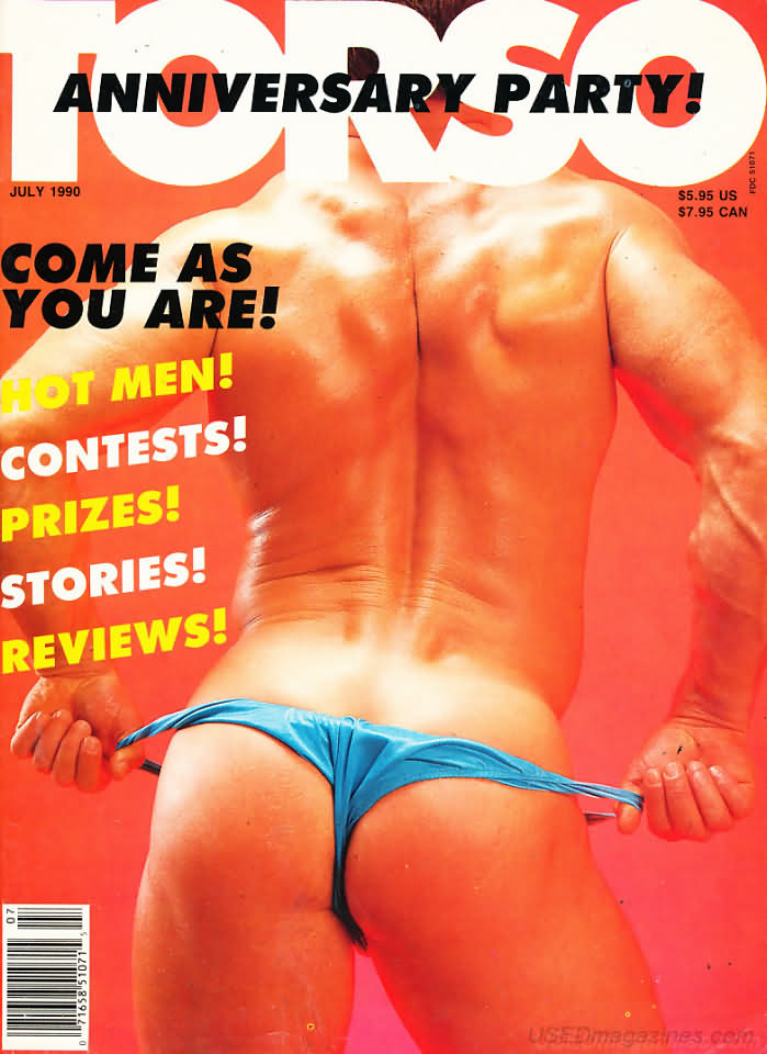Torso July 1990 magazine back issue Torso magizine back copy Torso July 1990 Gay Adult Magazine Back Issue Naked Men Published by Torso Publishing Group. Come As You Are!.