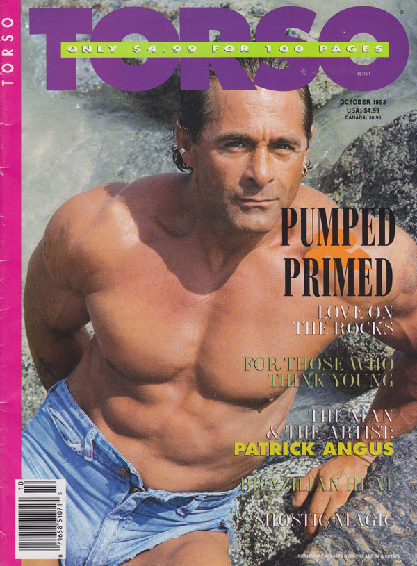 Torso October 1993 magazine back issue Torso magizine back copy torso magazine back issues 1993 pumped men all nude gay xxx pictorials big long hard dicks buff dude