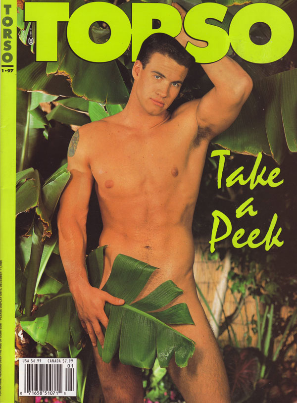 Torso January 1997 magazine back issue Torso magizine back copy torso magazine 97 back issues hot horny men nude buff guys with big dicks cocks anal gay sex photos
