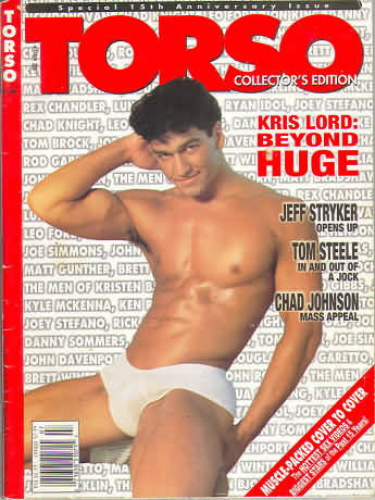 Torso July 1997 magazine back issue Torso magizine back copy Torso July 1997 Gay Adult Magazine Back Issue Naked Men Published by Torso Publishing Group. Kris Lord: Beyond Huge.