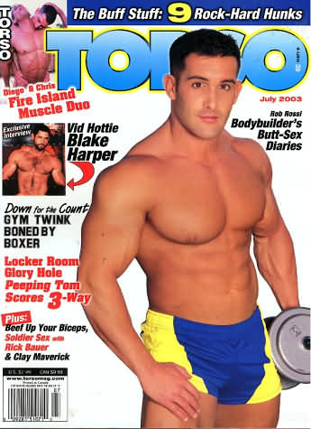 Torso July 2003 magazine back issue Torso magizine back copy Torso July 2003 Gay Adult Magazine Back Issue Naked Men Published by Torso Publishing Group. The Buff Stuff: 9 Rock-Hard Hunks.