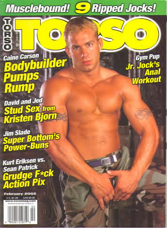 Torso February 2005 magazine back issue Torso magizine back copy Torso February 2005 Gay Adult Magazine Back Issue Naked Men Published by Torso Publishing Group. Musclebound! 9 Ripped Jocks!.