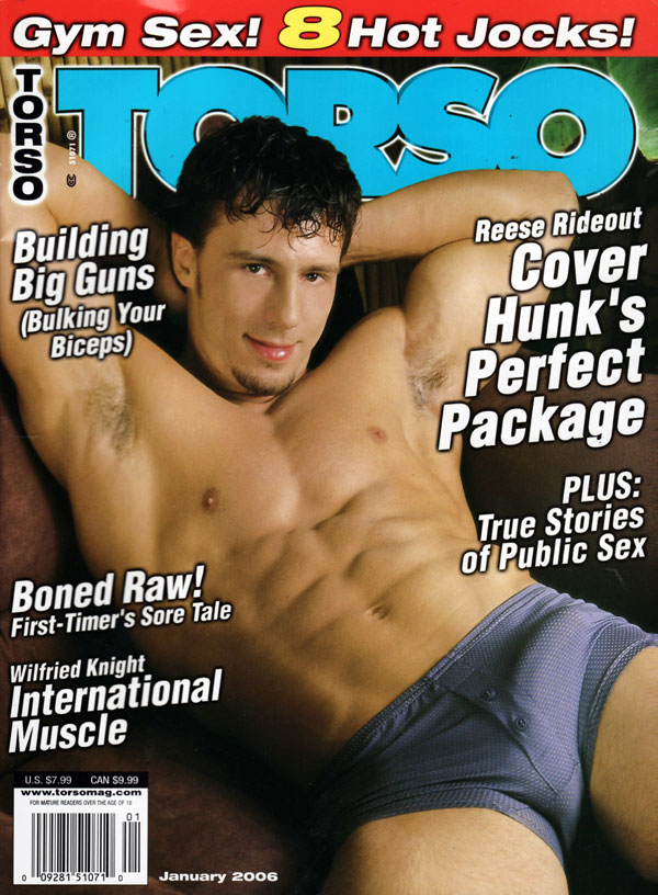 Torso January 2006 magazine back issue Torso magizine back copy torso magazine january 2006 issue, gym sex, hot naked jocks, naked straight guys, gay mag back issue