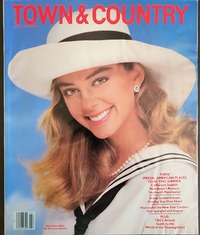 Town & Country July 1986 Magazine Back Copies Magizines Mags