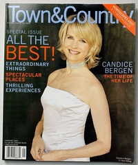 Town & Country January 2001 magazine back issue cover image