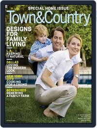 Town & Country October 2009 magazine back issue cover image