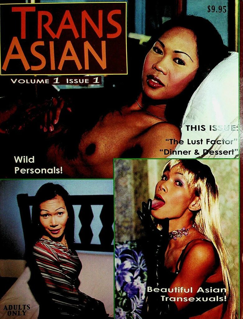 Trans Asian Vol. 1 # 1 magazine back issue Trans Asian magizine back copy 