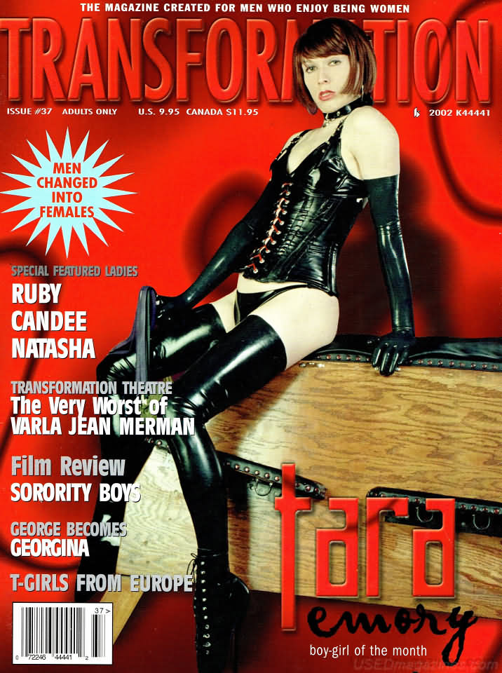 Transformation # 37 magazine back issue Transformation magizine back copy Transformation # 37 Adult Magazine Back Issue Transforming Man Into Woman Sex. Special Featured Ladies Ruby Candee Natasha.