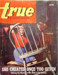True # 58, March 1942 magazine back issue cover image