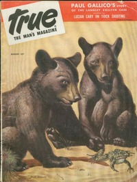 True # 123, August 1947 magazine back issue cover image