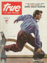 True # 125, October 1947 magazine back issue cover image
