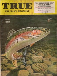 True # 191, April 1953 magazine back issue cover image