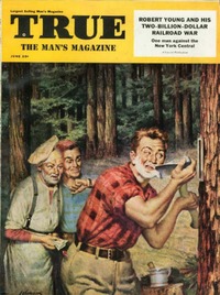 True # 205, June 1954 magazine back issue cover image
