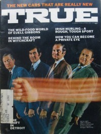 True # 401, October 1970 magazine back issue cover image