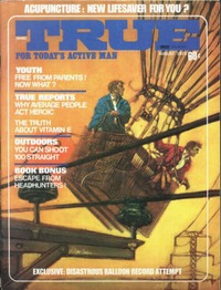 True # 435, August 1973 magazine back issue cover image