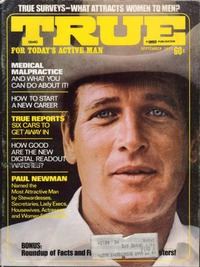 True # 436, September 1973 magazine back issue cover image
