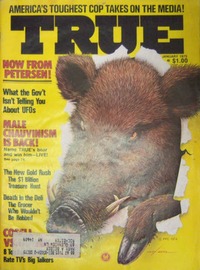 True # 452, January 1975 magazine back issue cover image