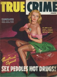 True Crime Cases May 1949 magazine back issue cover image