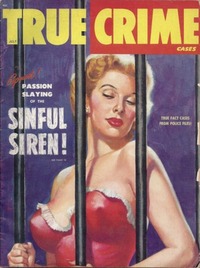 True Crime Cases July 1949 magazine back issue cover image