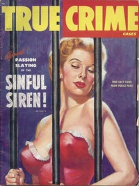 True Crime Cases July 1949 Magazine Back Copies Magizines Mags