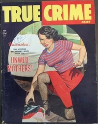 True Crime Cases September 1950 Magazine Back Copies Magizines Mags