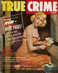 True Crime Cases November 1951 Magazine Back Copies Magizines Mags