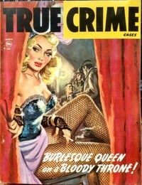 True Crime Cases March 1952 magazine back issue cover image