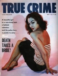 True Crime Cases May 1954 Magazine Back Copies Magizines Mags