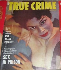 True Crime Cases January 1955 magazine back issue cover image