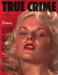 True Crime Cases March 1955 magazine back issue cover image
