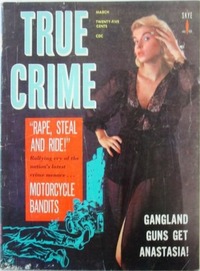 True Crime Cases March 1958 magazine back issue cover image