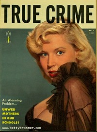 True Crime Cases May 1958 magazine back issue cover image