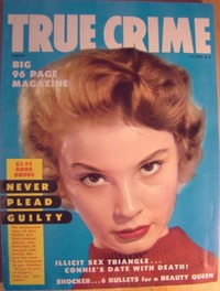 True Crime Cases January 1959 magazine back issue cover image