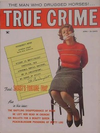 True Crime Cases April 1960 magazine back issue cover image