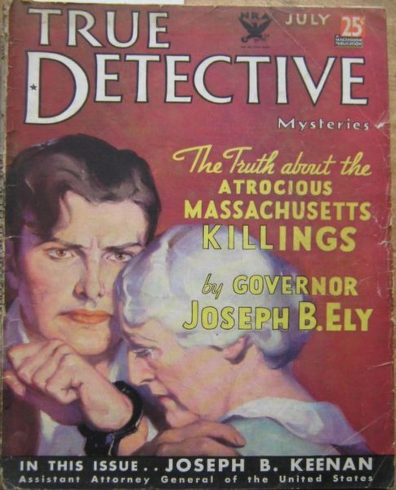 True Detective July 1934, , The Truth About The Atrocious Massach