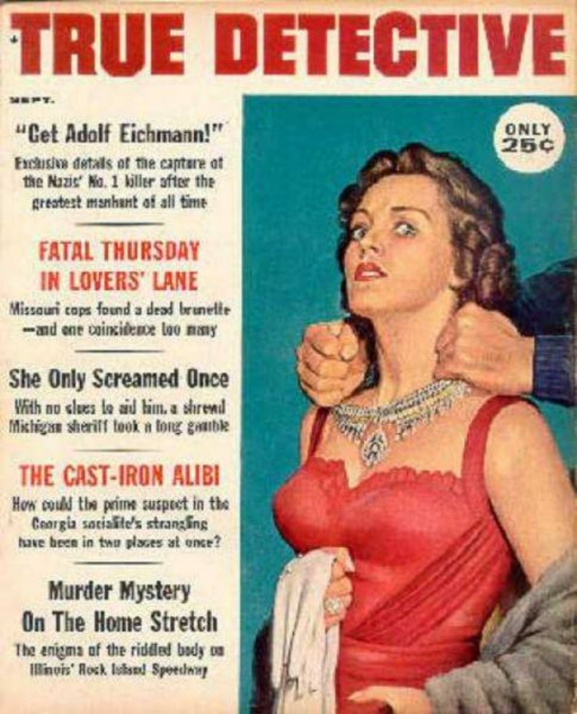 True Detective September 1960, , Fatal Thursday In Lovers