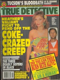 True Detective January 1995 magazine back issue