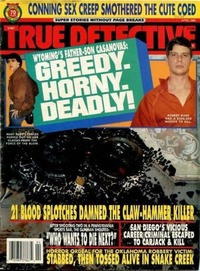True Detective April 1995 magazine back issue