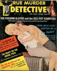 True Murder Detective Stories December 1968 magazine back issue