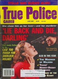 True Police Cases June 2000 magazine back issue