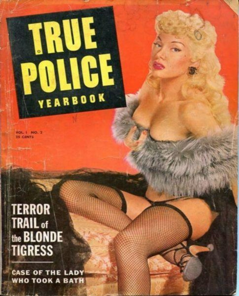 True Police Yearbook # 2, Yearbook 1953 magazine back issue True Police Yearbook magizine back copy 