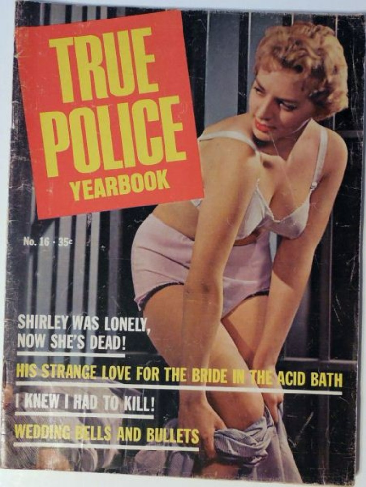 True Police Yearbook # 16, Yearbook 1966 magazine back issue True Police Yearbook magizine back copy 