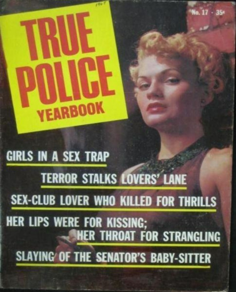 True Police Yearbook # 17, Yearbook 1967 magazine back issue True Police Yearbook magizine back copy 