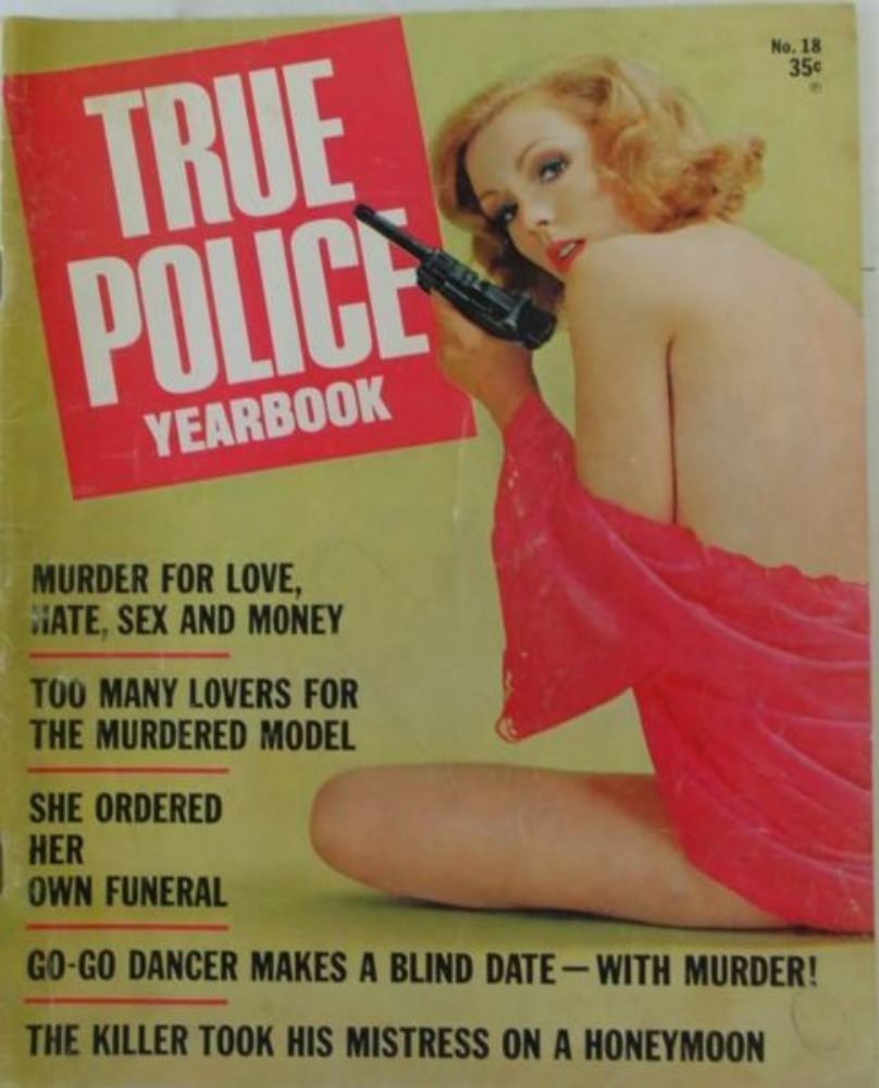 True Police Yearbook # 18, Yearbook 1968 magazine back issue True Police Yearbook magizine back copy 